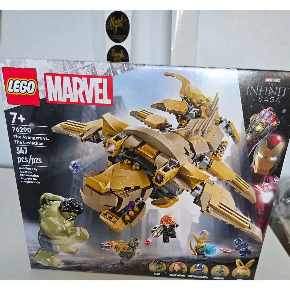 LEGO Marvel 76290 The Avengers vs. The Leviathan Infinity Saga Set New